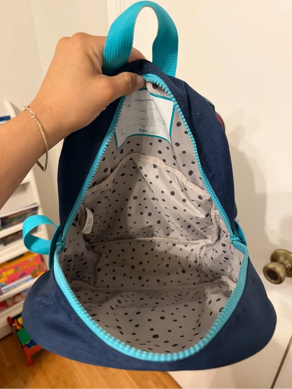 Ten little 12” backpack